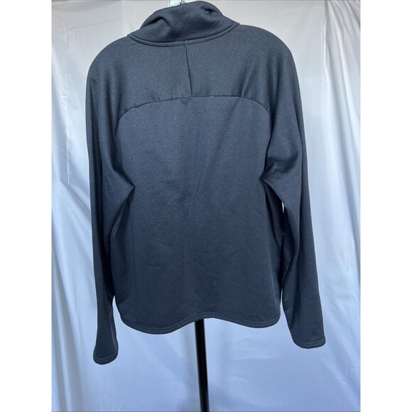 L.L. Bean Mountain Fleece Lined 1/2 Zip Pullover Size Large Blue Red Lightweight - Picture 7 of 7